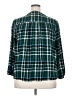 Lane Bryant Teal 3/4 Sleeve Blouse Size 18 - photo 2
