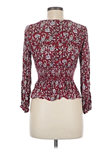 Feather Bone by Anthropologie 3/4 Sleeve Blouse (view 2)