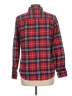 Forever 21 Plaid Red Long Sleeve Button-Down Shirt Size L - photo 2