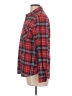Forever 21 Plaid Red Long Sleeve Button-Down Shirt Size L - photo 5