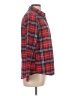 Forever 21 Plaid Red Long Sleeve Button-Down Shirt Size L - photo 4