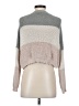 Debut 100% Polyester Color Block Gray Pullover Sweater Size S - photo 2