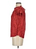Old Navy 100% Rayon Red Short Sleeve Blouse Size S - photo 5