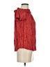 Old Navy 100% Rayon Red Short Sleeve Blouse Size S - photo 4