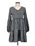 Unbranded Checkered-gingham Black Casual Dress Size S - photo 1