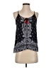 LUQ 100% Rayon Black Sleeveless Blouse Size S - photo 1