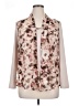 Simply Vera Vera Wang 100% Polyester Animal Print Brown 3/4 Sleeve Blouse Size XL (petite) - photo 1