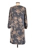 Apt. 9 Paisley Gray Casual Dress Size M - photo 2