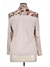 Simply Vera Vera Wang 100% Polyester Animal Print Brown 3/4 Sleeve Blouse Size XL (petite) - photo 2