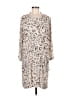 BCBGMAXAZRIA Animal Print Ivory Casual Dress Size M - photo 1