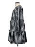 Unbranded Checkered-gingham Black Casual Dress Size S - photo 5