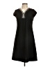 Another Thyme Solid Black Casual Dress Size 12 - photo 1