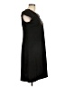 Another Thyme Solid Black Casual Dress Size 12 - photo 4