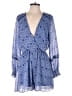 Zara 100% Polyester Paisley Blue Romper Size M - photo 1