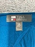TINA Stephens 100% Rayon Blue Short Sleeve Top Size XS - photo 7