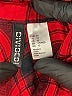 Divided by H&M 100% Viscose Plaid Red 3/4 Sleeve Button-Down Shirt Size 10 - photo 7