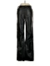 Zara 100% Polyurethane Black Casual Pants Size 4 - photo 1