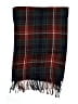 Topshop Plaid Burgundy Brown Scarf One size - photo 2