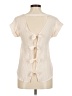 Mine Ivory Short Sleeve Top Size M - photo 2