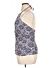 Leilani Multi Color Blue Sleeveless Blouse Size 14 - photo 5