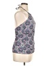 Leilani Multi Color Blue Sleeveless Blouse Size 14 - photo 4