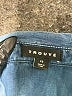 Trouve 100% Lyocell Blue Long Sleeve Button-Down Shirt Size XS - photo 7