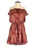 Selfie Leslie 100% Polyester Paisley Burgundy Romper Size XXS - photo 1