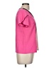 Shein 100% Polyester Color Block Pink Short Sleeve Blouse Size 6 - photo 4
