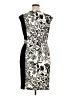 Chaps Graphic Ivory Cocktail Dress Size XL - photo 2