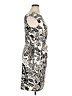 Chaps Graphic Ivory Cocktail Dress Size XL - photo 4