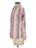 BeachLunchLounge Stripes Pink Short Sleeve Button-Down Shirt Size XS - photo 5