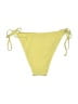 H&M Solid Yellow Swimsuit Bottoms Size 14 - photo 2