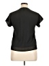 Unbranded 100% Polyester Black Short Sleeve Blouse Size 0X - photo 2