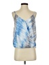 AaKaa 100% Polyester Blue Sleeveless Blouse Size S - photo 1