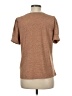 Shein Brown Short Sleeve Top Size 6 - photo 2