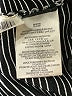 BCBGMAXAZRIA Stripes Black Casual Skirt Size S - photo 5