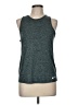 Nike 100% Polyester Gray Active Tank Size M - photo 1