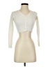 Shein Ivory Long Sleeve Top Size S - photo 1