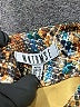 WNTRMSE Paisley Brown Cocktail Dress Size 4 - photo 6