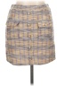 Almost Famous Tweed Yellow Casual Skirt Size L - photo 1