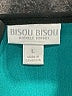 Bisou Bisou Teal Sleeveless Top Size L - photo 7