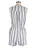 Kelly Renee Stripes Gray Romper Size M - photo 2