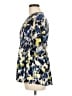 Alfani Blue Short Sleeve Blouse Size M - photo 5