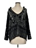 Free People Camo Black Pullover Sweater Size S - photo 1