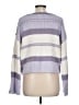 Sincerely Jules 100% Acrylic Stripes Purple Pullover Sweater Size L - photo 2