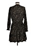 MNG Animal Print Black Casual Dress Size 6 - photo 2