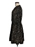 MNG Animal Print Black Casual Dress Size 6 - photo 5