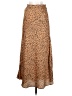 Glamorous 100% Polyester Animal Print Tan Casual Skirt Size XS - photo 2