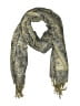 Unbranded Paisley Gray Gold Scarf One size - photo 1
