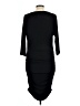 ACHE Solid Black Cocktail Dress Size 12 - photo 2